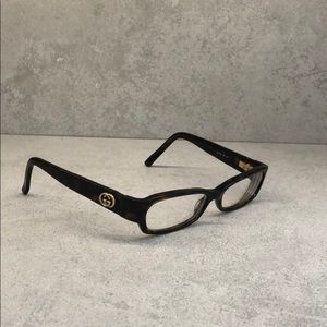 Authentic GUCCI Eyeglasses in "Dark Havana" (0086)